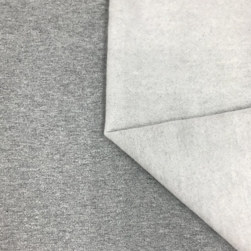 Wholesale Custom Clothes Cloth 380GSM Heavy 100% Cotton Knit Plain Dyed Solid Colorfrench Terry Fabric for Hoodie Sweatshirt