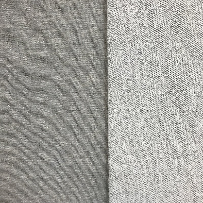 Lurex Silver Jersey CVC Cotton Fabric for Confortable Dress