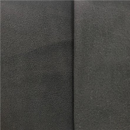 High Quality Thick Polar Fleece Bond 100% Polyester Bonded Fabric for Coat