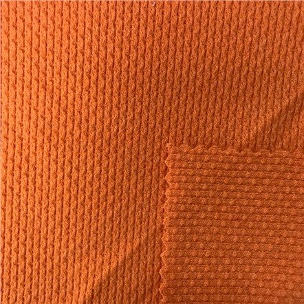 Polyester Spandex Jacket Waffle Fleece Fabric